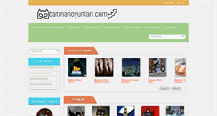 Desktop Screenshot of batmanoyunlari.com